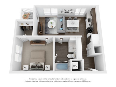 The Offset A3 Floor Plan